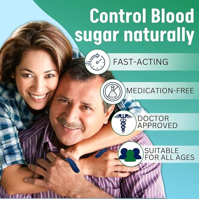 Sugar Control LI4 Acupressure Point Clip (Pack of 2)