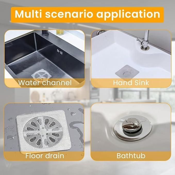 Self-Adhesive Floor Drain Stickers
