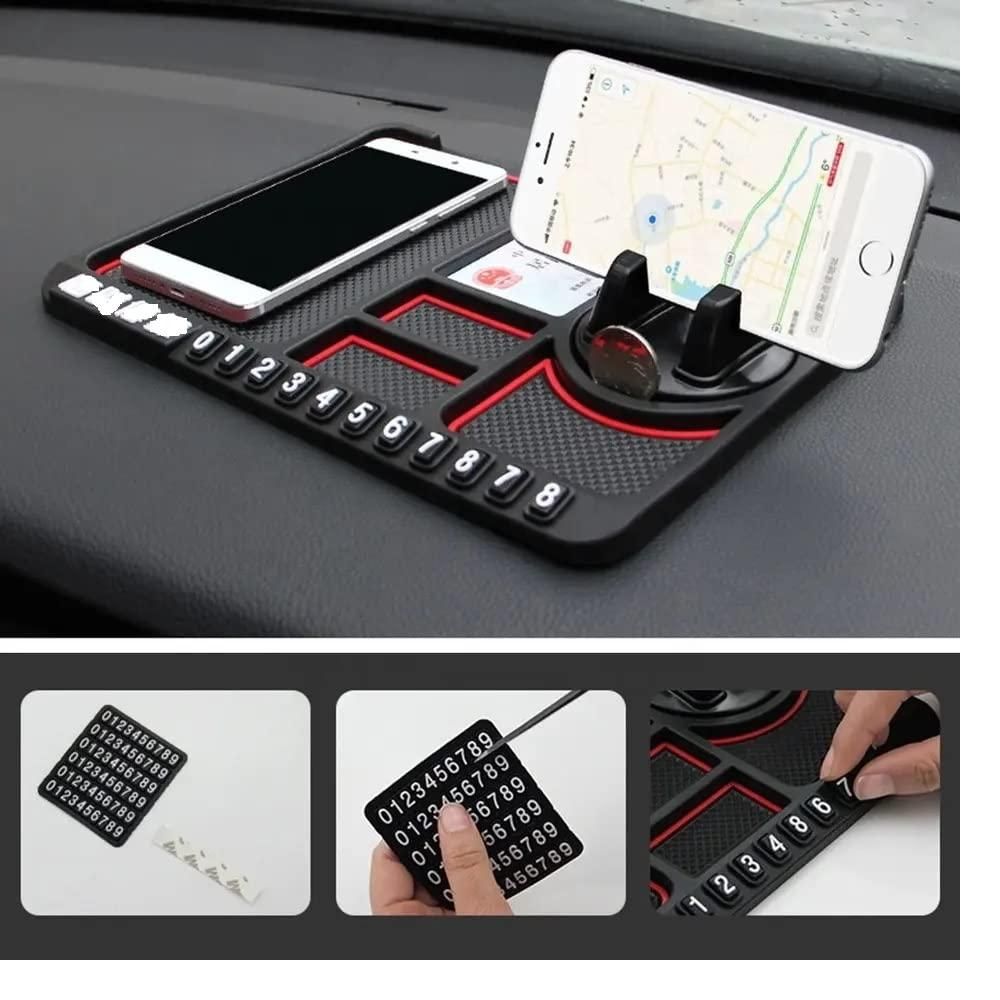 Anti-Slip Silicone Pad - Mobile Holders for Car Dashboard