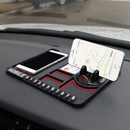 Anti-Slip Silicone Pad - Mobile Holders for Car Dashboard