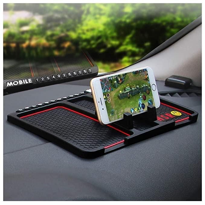 Anti-Slip Silicone Pad - Mobile Holders for Car Dashboard