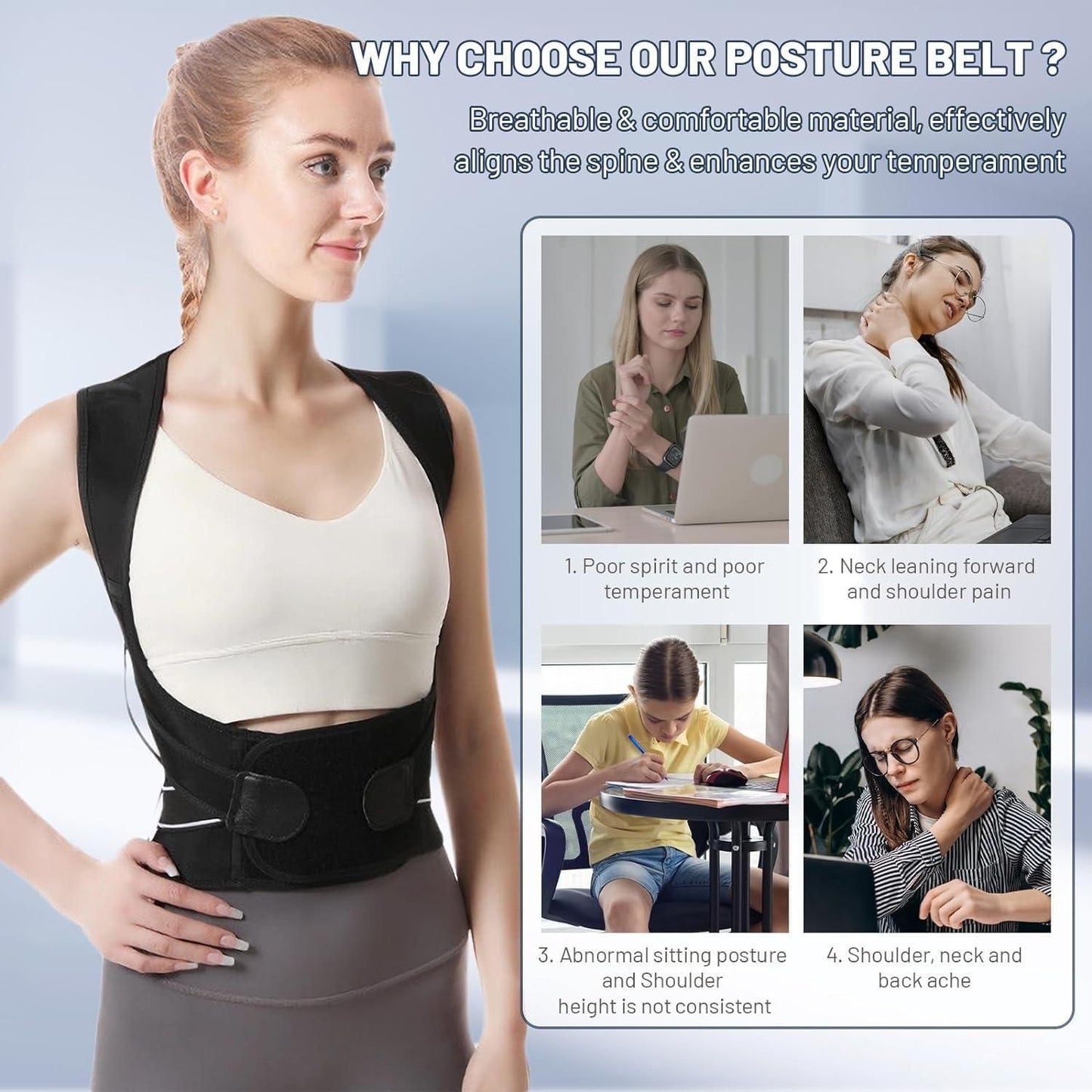 Adjustable Back Posture Corrector
