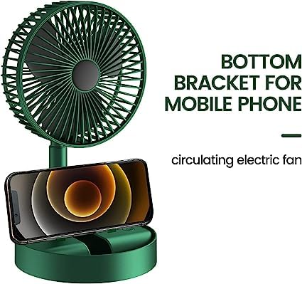 Powerful Rechargeable Table Fan