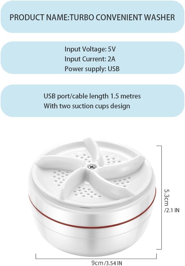 Mini Washing Machine Portable